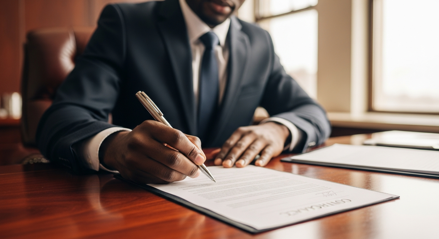 Enterprise partnership and contract signing