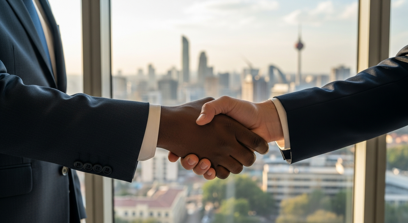 Executive partnership — the agreement that brought GLIMS to Africa